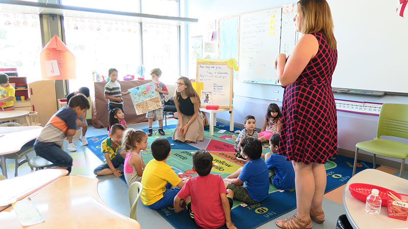 SPELL students in a classroom setting