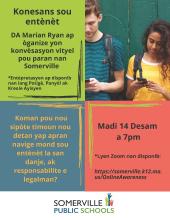Online Awareness Flyer in Haitian Creole