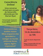 Portuguese language flyer