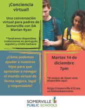Spanish language flyer